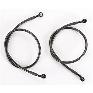 Goodridge 11365 Universal Black Brake Hose with Black Ends - 65in.