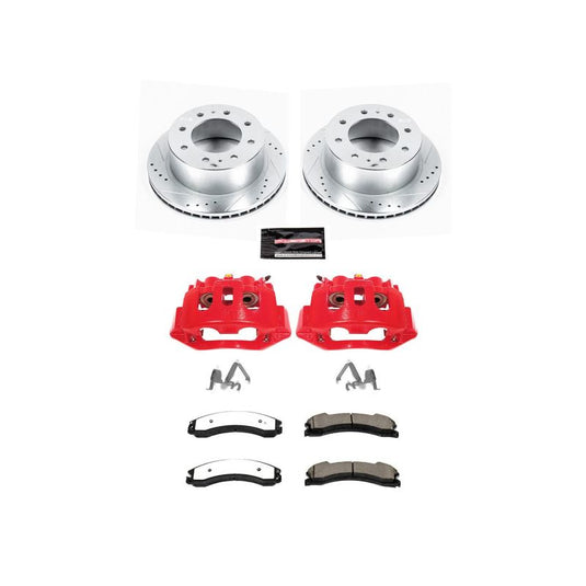 Powerstop KC6993-36 PSB Red Calipers