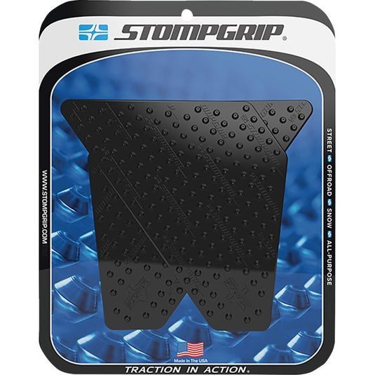 Stompgrip 55-10-0060-5B Volcano Profile Traction Tank Grip - Street - Black