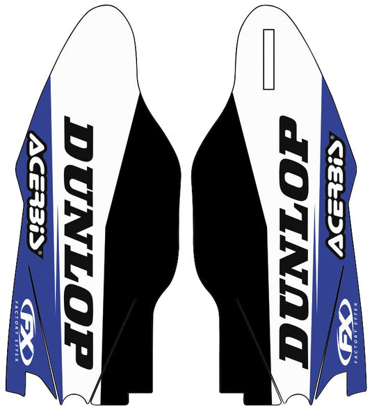 Factory Effex 17-40262 Sponsor Logo Lower Fork Guard Graphics