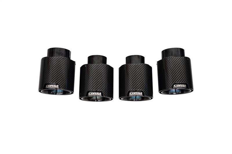 Load image into Gallery viewer, Corsa Performance 21109CFBLK COR Tip Kit
