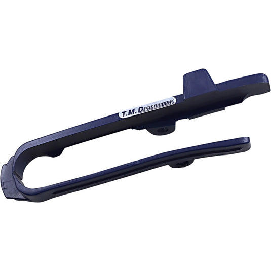 T.M. Designworks DCS-K86-BL2 Dirt Cross Super Front Chain Slider - Dark Blue