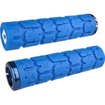 Odi L33RGU-U Rogue 2.1 Lock-On Grips - Blue/Blue