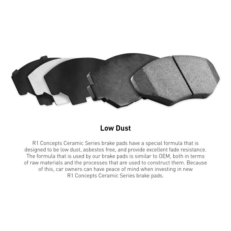Load image into Gallery viewer, R1 Concepts 2310-0295-00 RNC Ceramic Brake Pads
