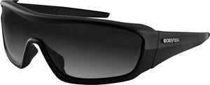 Bobster Eyewear Enforcer Sunglasses Matte Black / Clear Lens Black