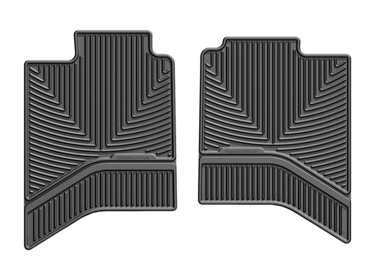 Weathertech W336 WT Rubber Mats - Rear - Blk