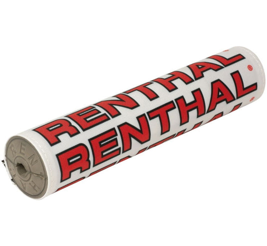 Renthal P351 Vintage SX Crossbar Pad - White/Red