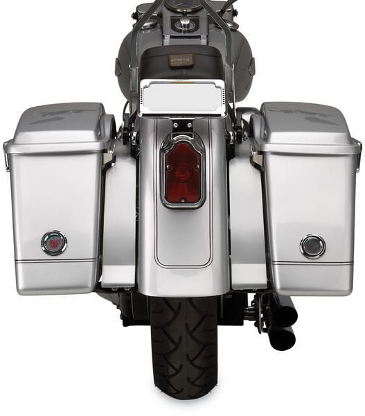 Cycle Visions CV-7225 Bagger-Tail Filler Panels for Hard Bags - Raw