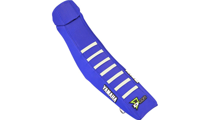 Dcor 30-50-144 Seat Cover - Blue Sides - Blue Top with White Ribs