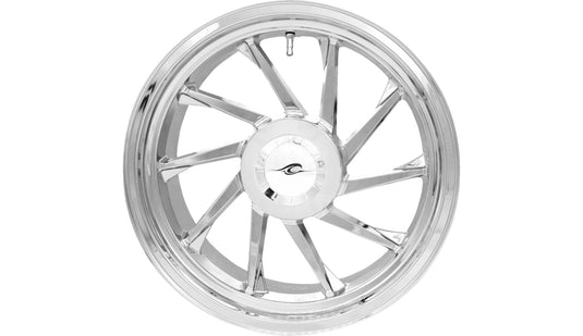Coastal Moto 3D-HURR-187T-CH Precision Cast Hurricane 3D Rear Trike Wheel - 18in. x 7in. - Chrome