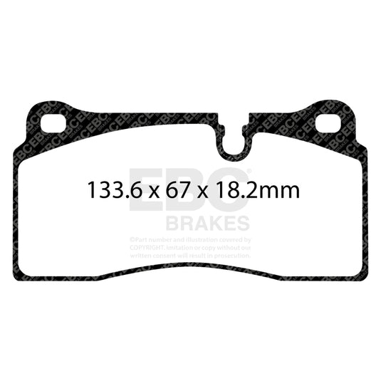 Ebc DP52425NDX EBC Bluestuff Brake Pad Sets