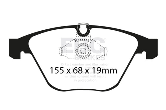 Ebc DP51449NDX EBC Bluestuff Brake Pad Sets