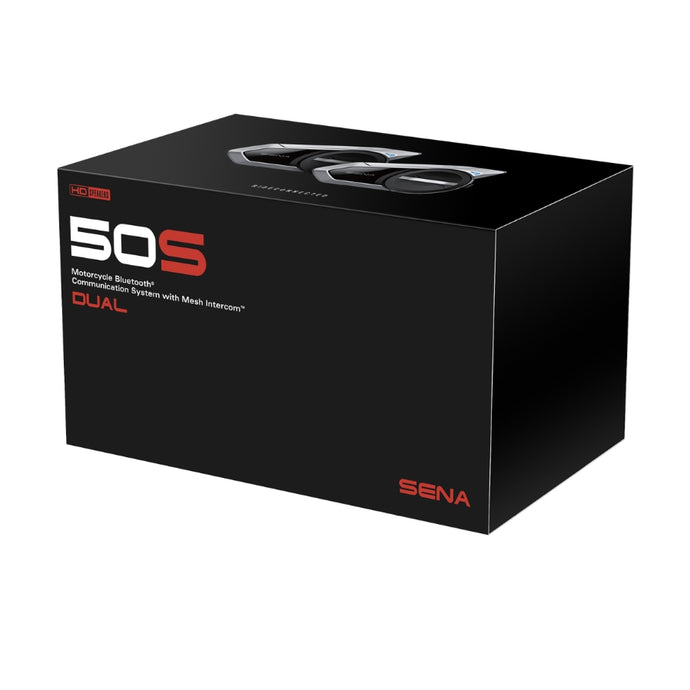 Sena 50S Series Bluetooth Communication with Mesh Intercom - HD Dual