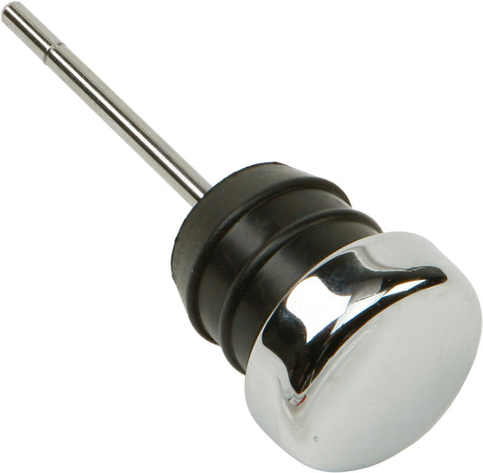 Harddrive 02-006 Chrome Oil Filler Cap wit Short Dipstick
