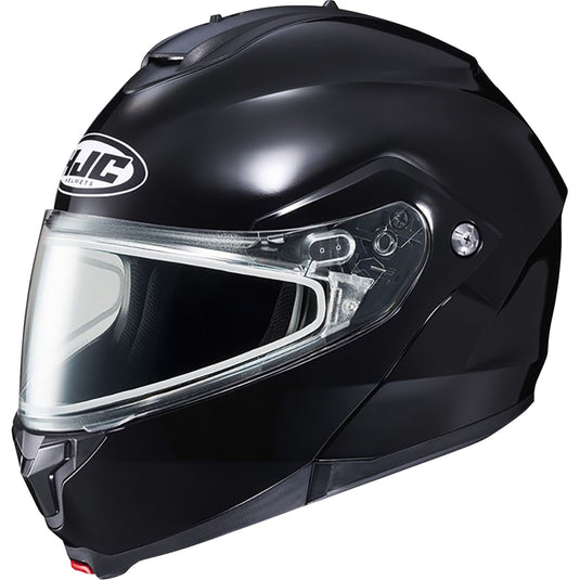 Hjc C91 Solid Snow Helmet with Dual Lens Shield (Small, Black)