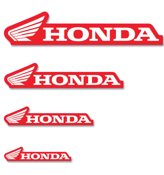 Dcor 40-10-106 Decal Pack - 6in. Logo - Honda