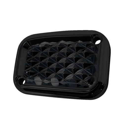 Covingtons C3056-B Front Brake Master Cylinder Cover - Diamondback - Black