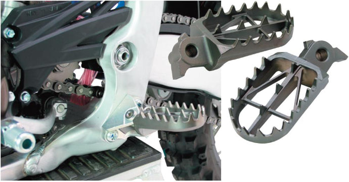 Drc Z48-02-533 Wide Foot Pegs - Mid (Stock)