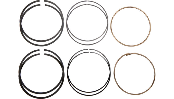 Drag Specialties 0912-0950 Replacement Piston Ring Set - 3.937in. Standard Bore