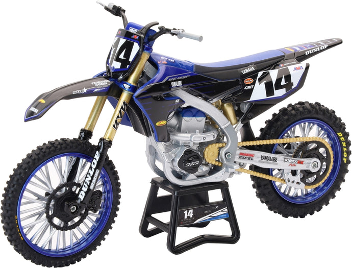 Newray Toys 58333 1:12 Scale Yamaha Factory Team YZ450 Yamaha Factory Team Dylan Ferandis