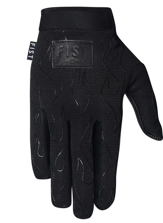 Fist Handwear Moto Hybrid Flame Gloves (X-Small, Black)
