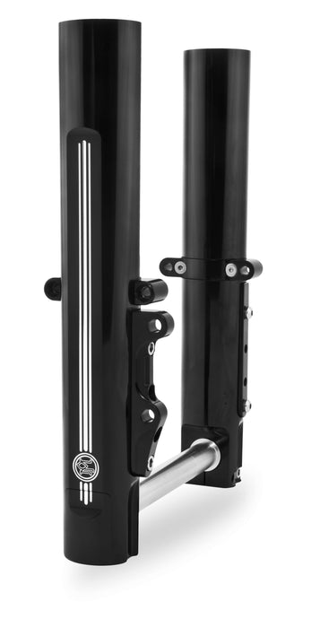 Performance Machine 0208-2097-B Fork Leg Kit for Stock or Performance Machine Calipers - Single Disc - Black
