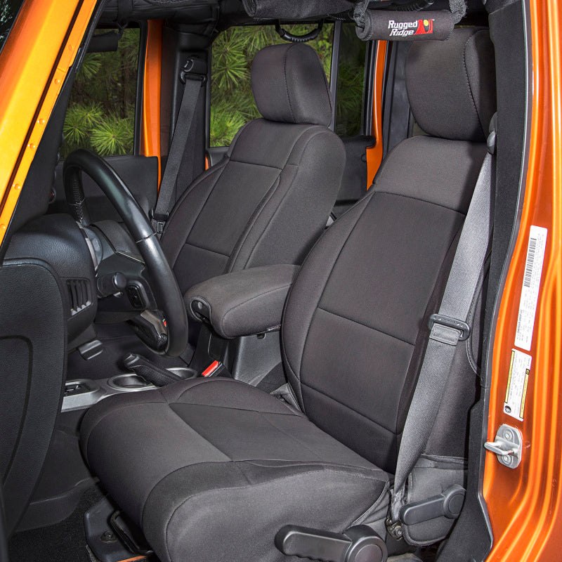 Load image into Gallery viewer, Rugged Ridge 13296.01 RUG Seat Cover Kit- Front/Rear
