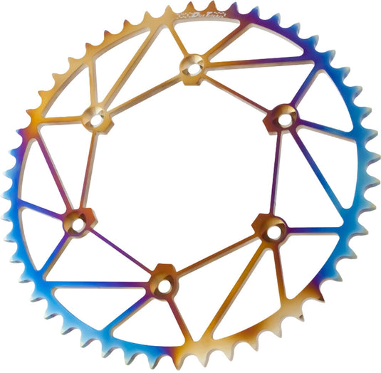 Dirt Tricks BT-50-Z-C Lightweight Steel Rear Sprocket - 50T - Chromatic