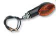 K&S Technologies 25-8350 Ultra-Small Mini-Stalk Marker Lights - Black with Amber Lens