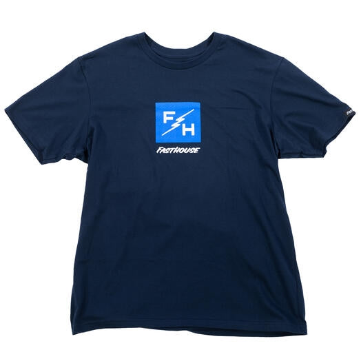 Load image into Gallery viewer, Fasthouse Echo SS T-Shirt (Small, Navy)
