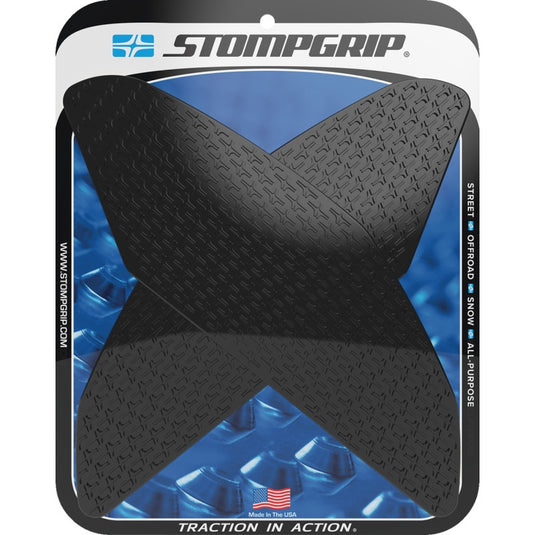 Stompgrip 55-14-0188B Icon Profile Traction Tank Grip - Street - Black