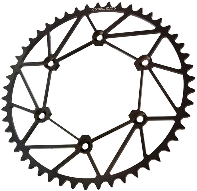 Dirt Tricks KX-49-D-B Lightweight Steel Rear Sprocket - 49T - Black