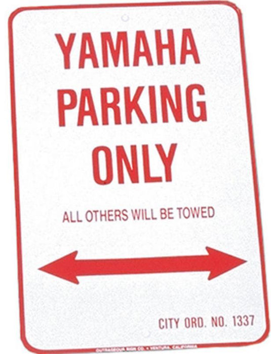 Voss 1218YPK 12x18in. Parking Only Sign - Yamaha