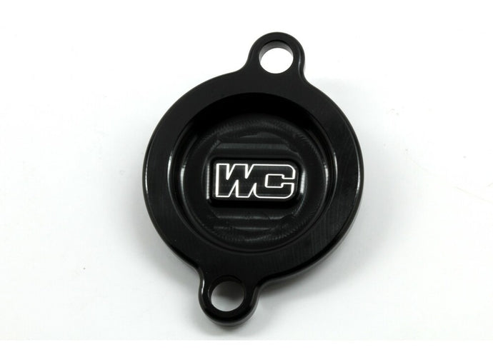 Works Connection 27-011 Oil Filter Cover - Black