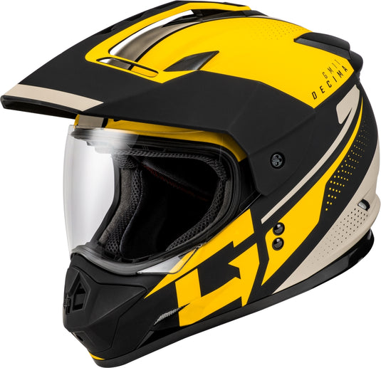 Matte Black/Yellow/Gray