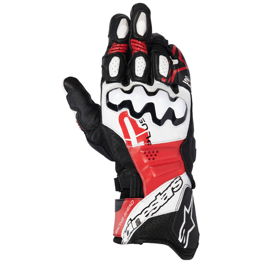 Black/White/Bright Red