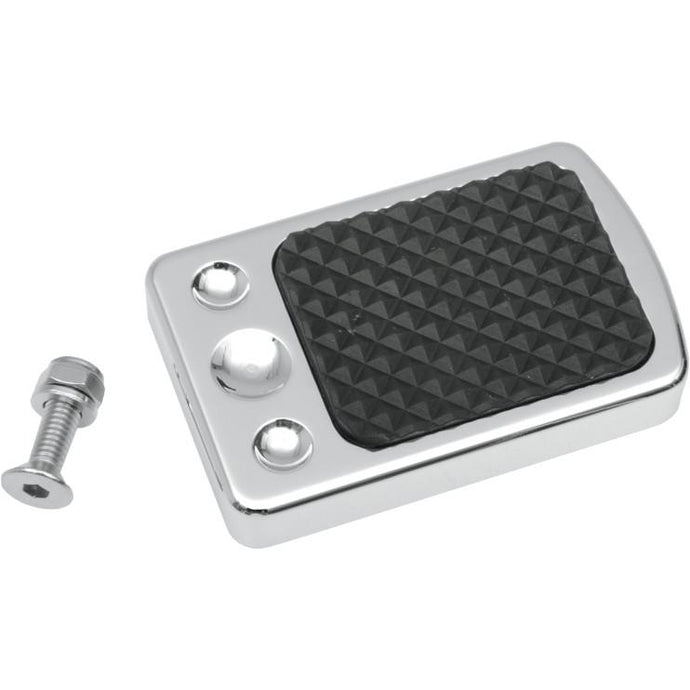 Drag Specialties 1610-0388 Replacement Rubber Pad for Chrome Brake Pedal Covers