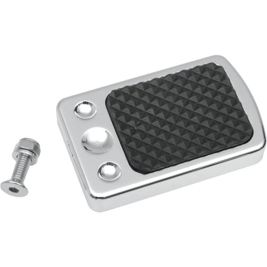 Drag Specialties 1610-0388 Replacement Rubber Pad for Chrome Brake Pedal Covers