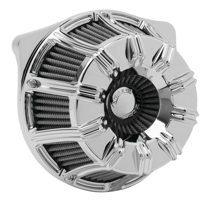 Arlen Ness 18-946 Inverted Series Air Cleaner Kit - 10-Gauge - Chrome