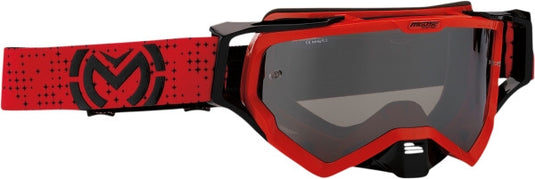 Moose Racing Pro Stars Graphic Goggles - Red/Black