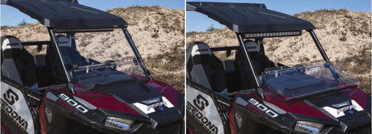Open Trail WEST120-0037 Folding Windshield