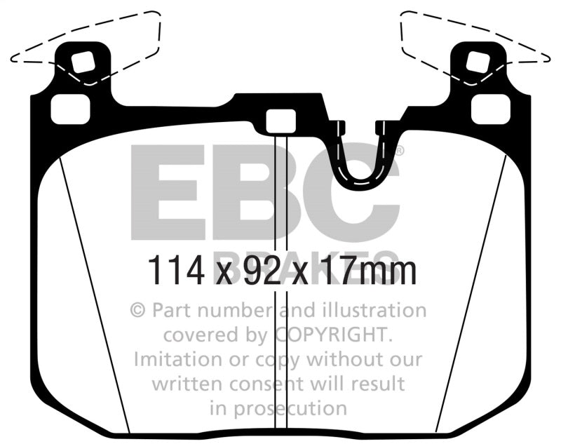 Load image into Gallery viewer, Ebc DP32360C EBC Redstuff Brake Pad Sets
