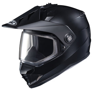 HJC DS-X1 Solid Snow Helmet with Dual Lens Shield Matte Black Black