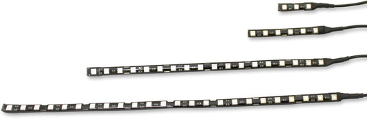 Custom Dynamics MQ3RED MagicFLEX LED Low Profile LED Accent Lights - 3 LED (1.5in.) - Red