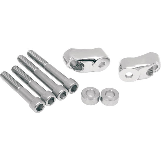 Drag Specialties 2020-0347 Short Turn Signal Mounts for 39mm/49mm Forks