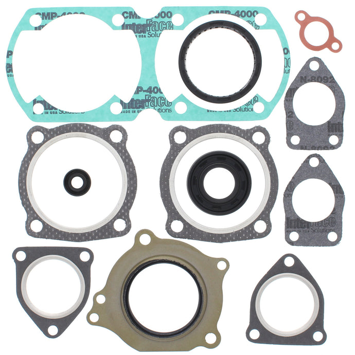 Winderosa 711301 Gasket Set with Oil Seal