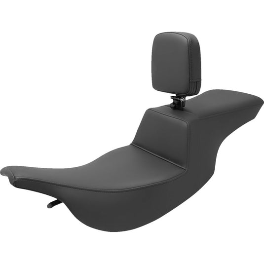 Saddlemen 897-07-194BR Tour Step-Up Seat with Drivers Backrest