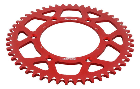 Supersprox RAL-210-49-RED Aluminum Rear Sprocket - 49T