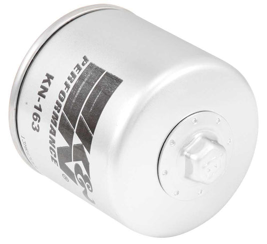 K&N Engineering KN-163 Performance Gold Oil Filter - Zinc