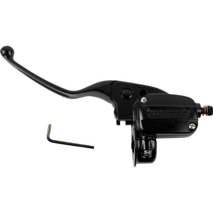 Drag Specialties 0612-0477 Clutch Lever for Hydraulic Clutch Master Cylinders - Black